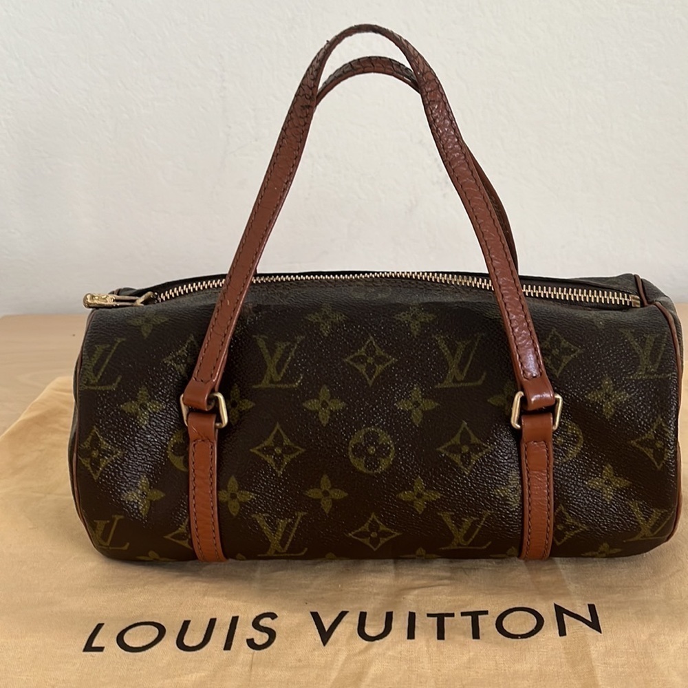 Louis Vuitton Monogram Papillon 25 Old Style Vintage Authentic - Picture 3 of 16